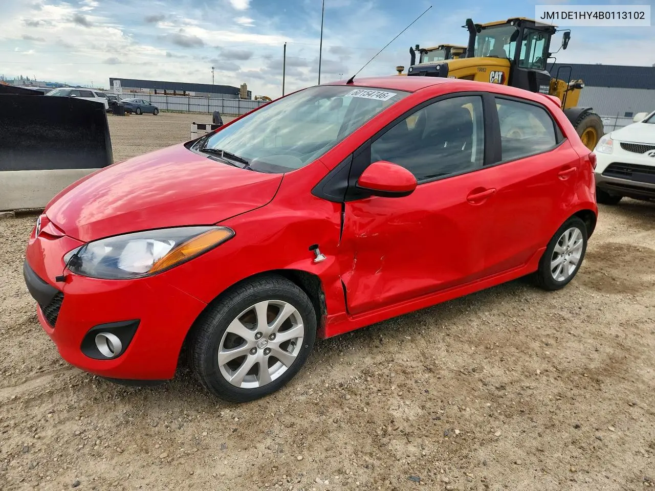 2011 Mazda Mazda2 VIN: JM1DE1HY4B0113102 Lot: 60154746