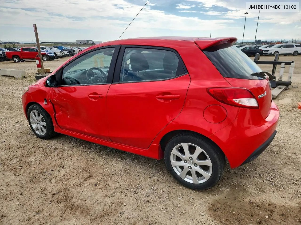 2011 Mazda Mazda2 VIN: JM1DE1HY4B0113102 Lot: 60154746
