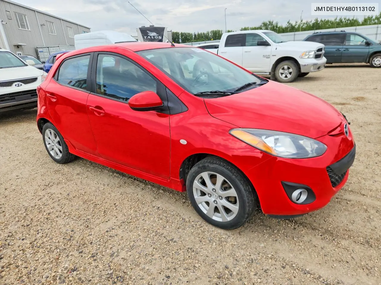 2011 Mazda Mazda2 VIN: JM1DE1HY4B0113102 Lot: 60154746