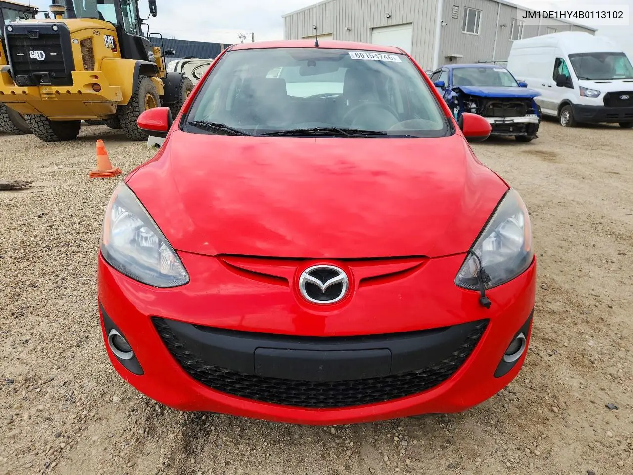 2011 Mazda Mazda2 VIN: JM1DE1HY4B0113102 Lot: 60154746