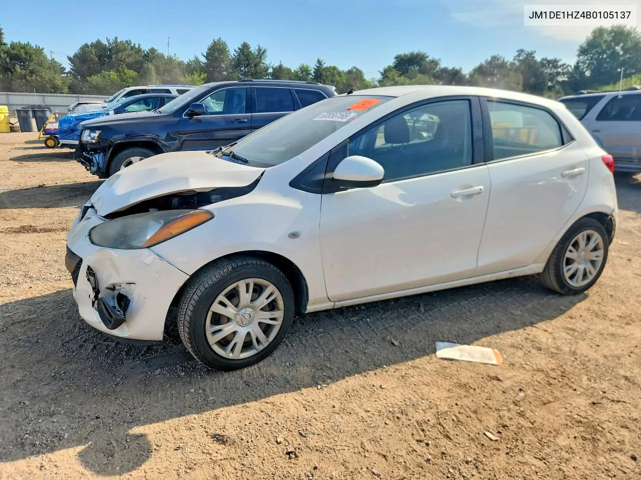 2011 Mazda Mazda2 VIN: JM1DE1HZ4B0105137 Lot: 60856166