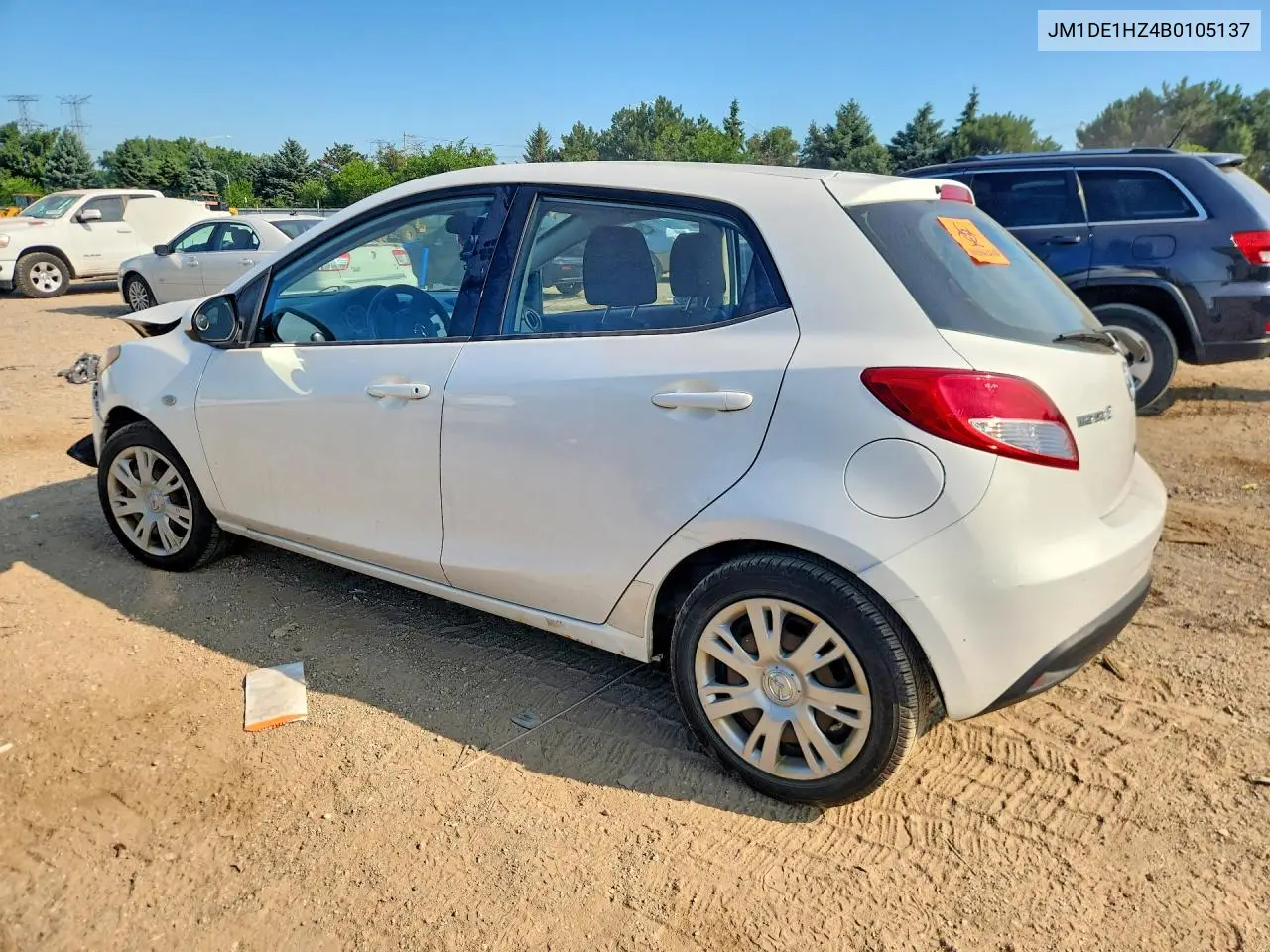 2011 Mazda Mazda2 VIN: JM1DE1HZ4B0105137 Lot: 60856166