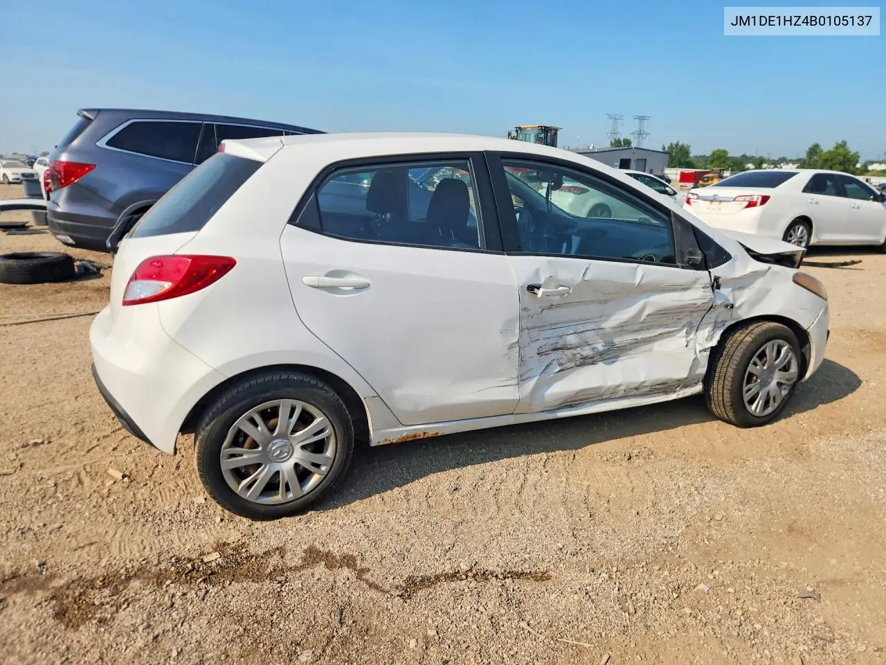 2011 Mazda Mazda2 VIN: JM1DE1HZ4B0105137 Lot: 60856166