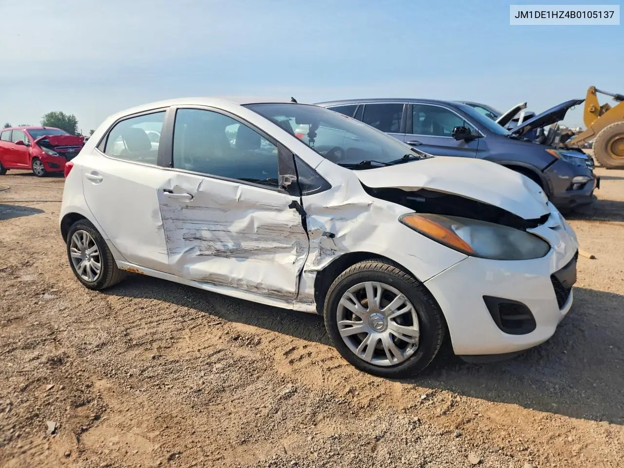 2011 Mazda Mazda2 VIN: JM1DE1HZ4B0105137 Lot: 60856166
