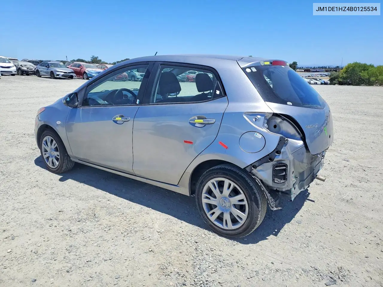 2011 Mazda Mazda2 VIN: JM1DE1HZ4B0125534 Lot: 61717816
