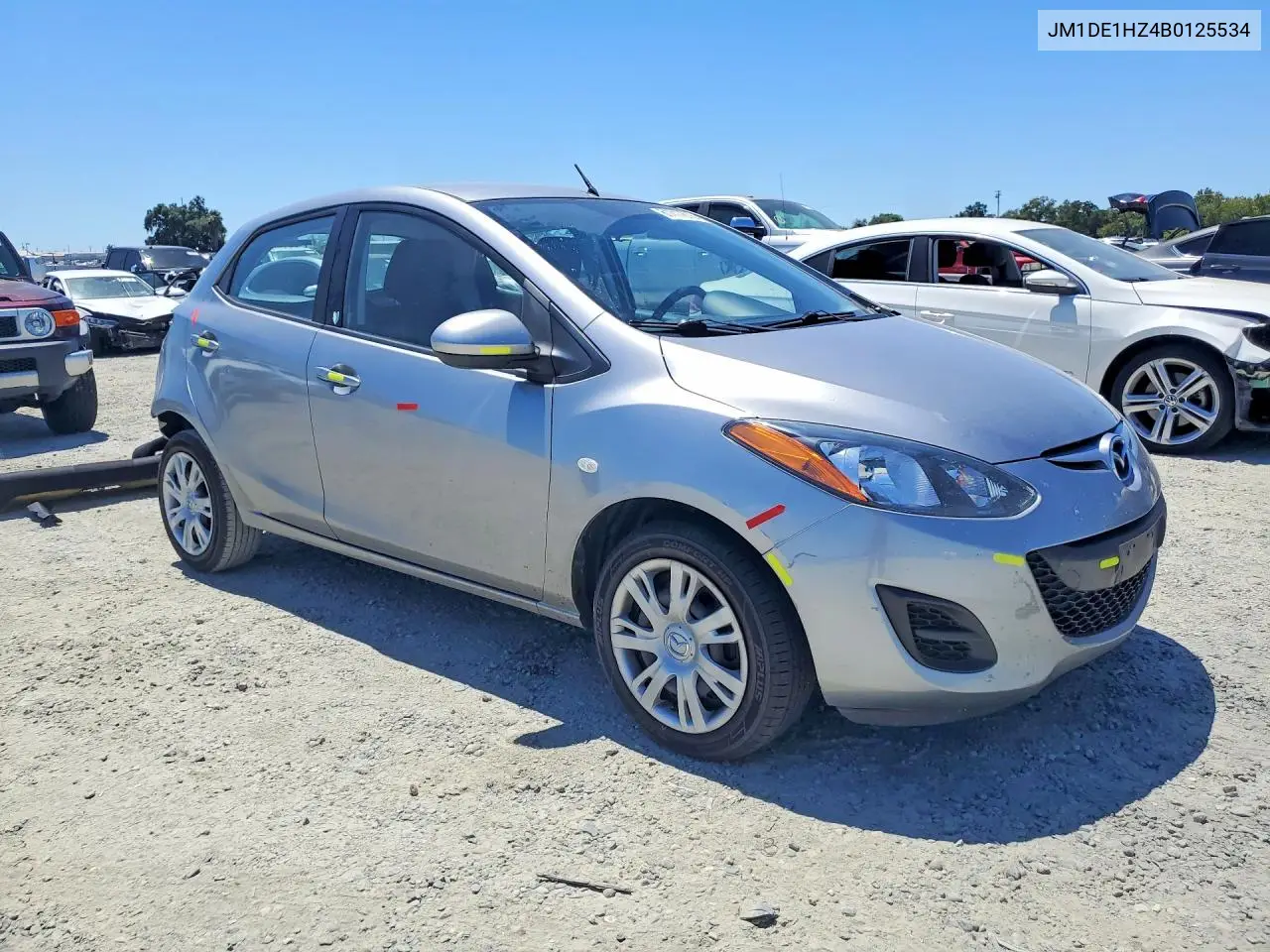 2011 Mazda Mazda2 VIN: JM1DE1HZ4B0125534 Lot: 61717816