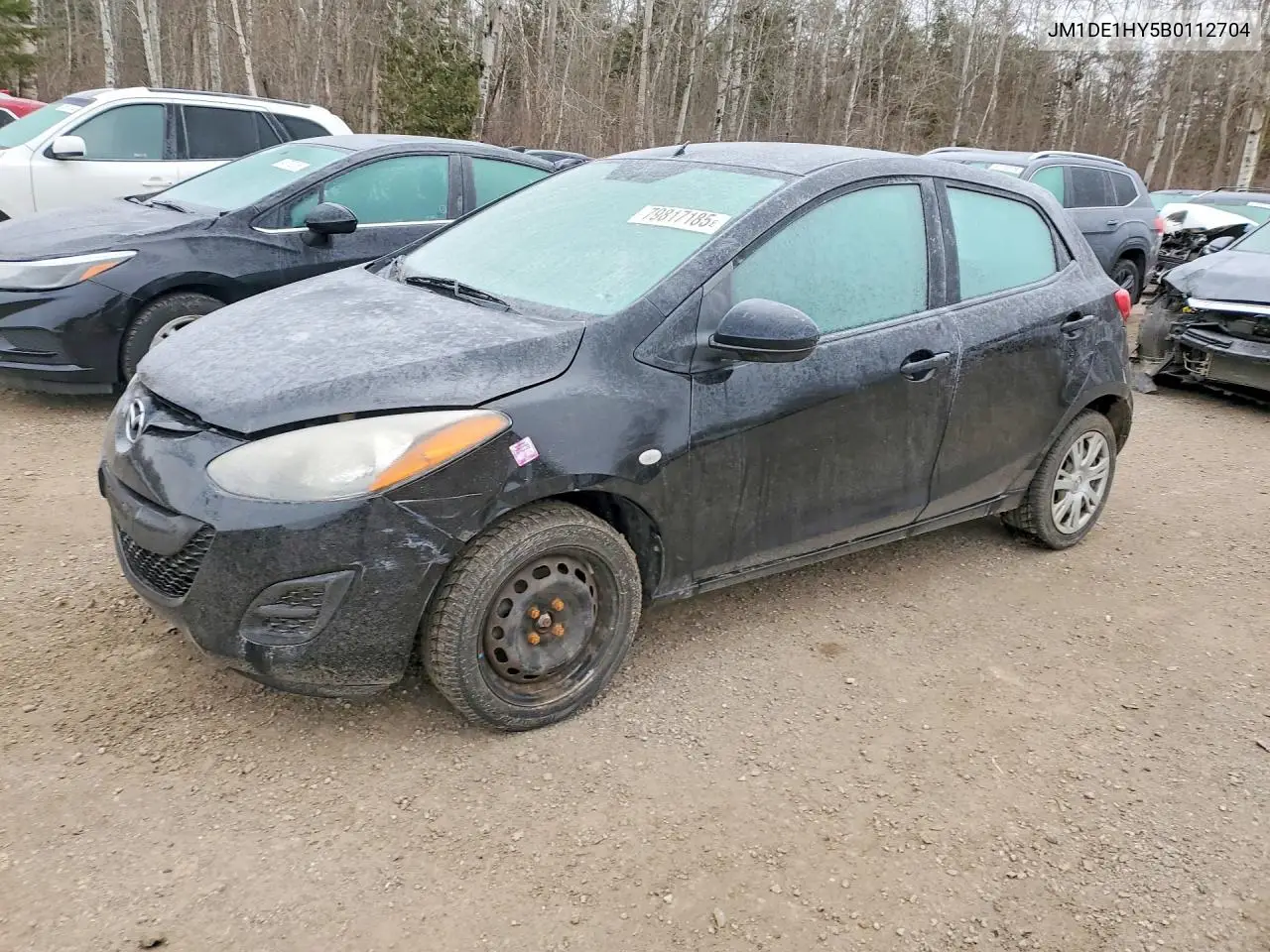 2011 Mazda Mazda2 VIN: JM1DE1HY5B0112704 Lot: 79817185