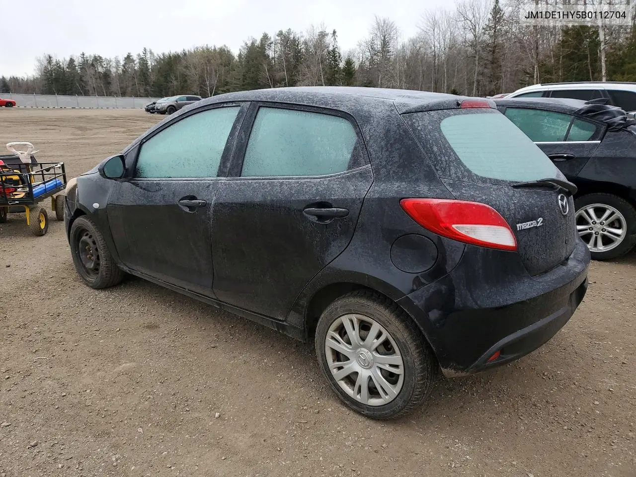2011 Mazda Mazda2 VIN: JM1DE1HY5B0112704 Lot: 79817185