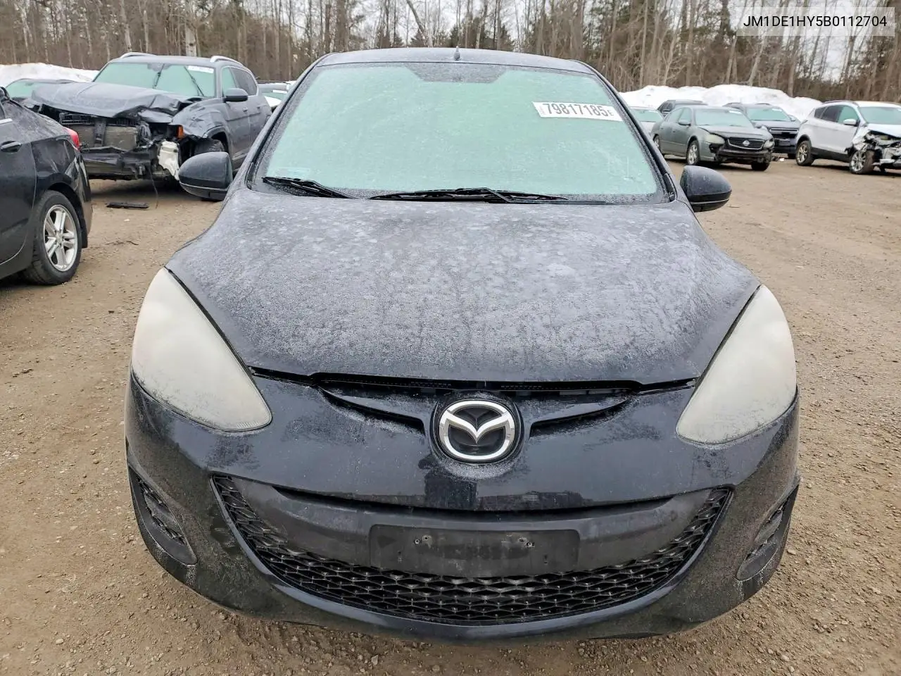 2011 Mazda Mazda2 VIN: JM1DE1HY5B0112704 Lot: 79817185
