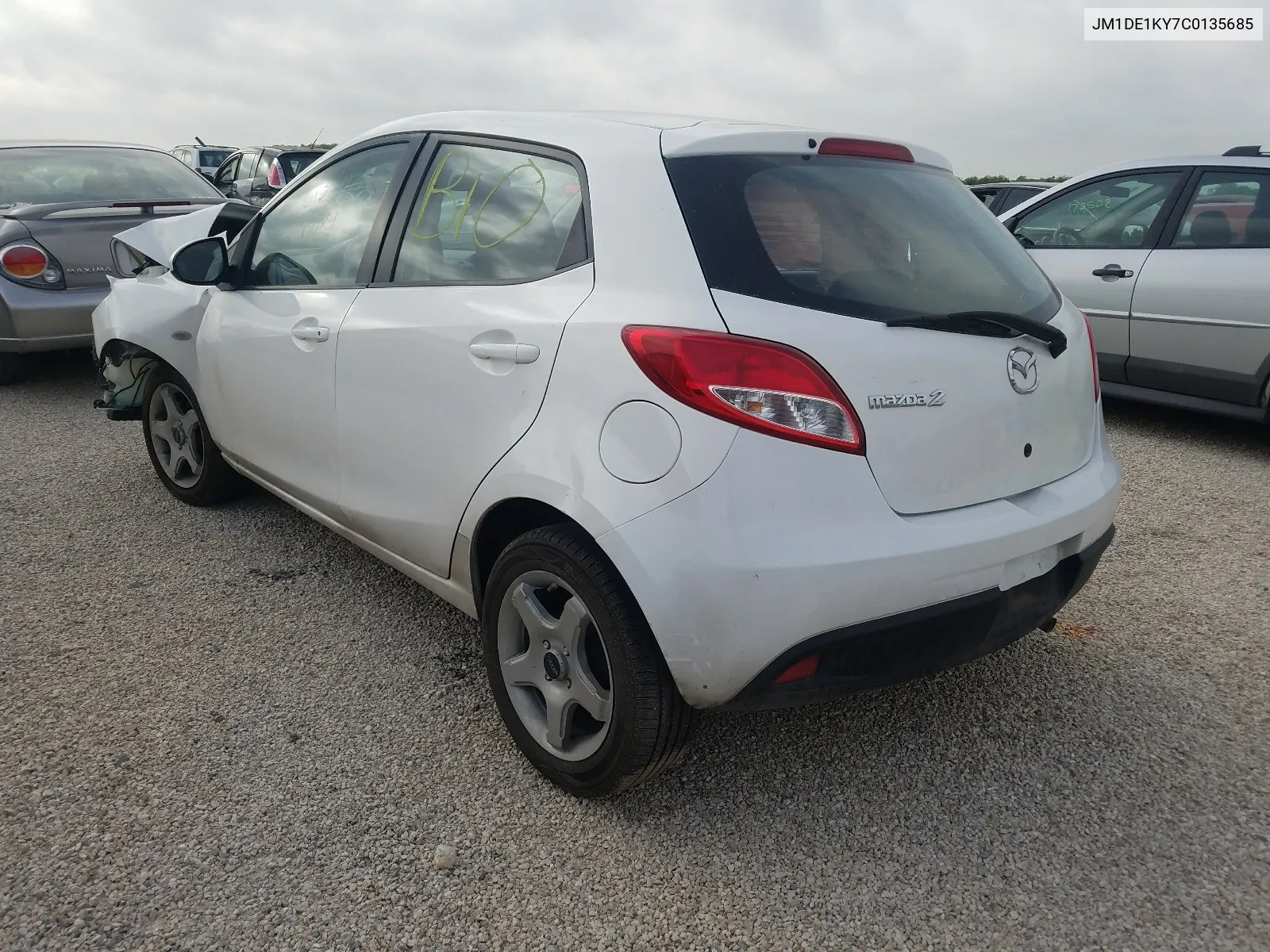 2012 Mazda Mazda2 VIN: JM1DE1KY7C0135685 Lot: 41915450