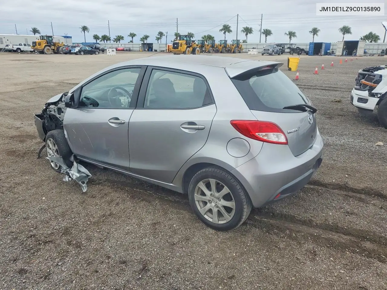 2012 Mazda Mazda2 VIN: JM1DE1LZ9C0135890 Lot: 46272106