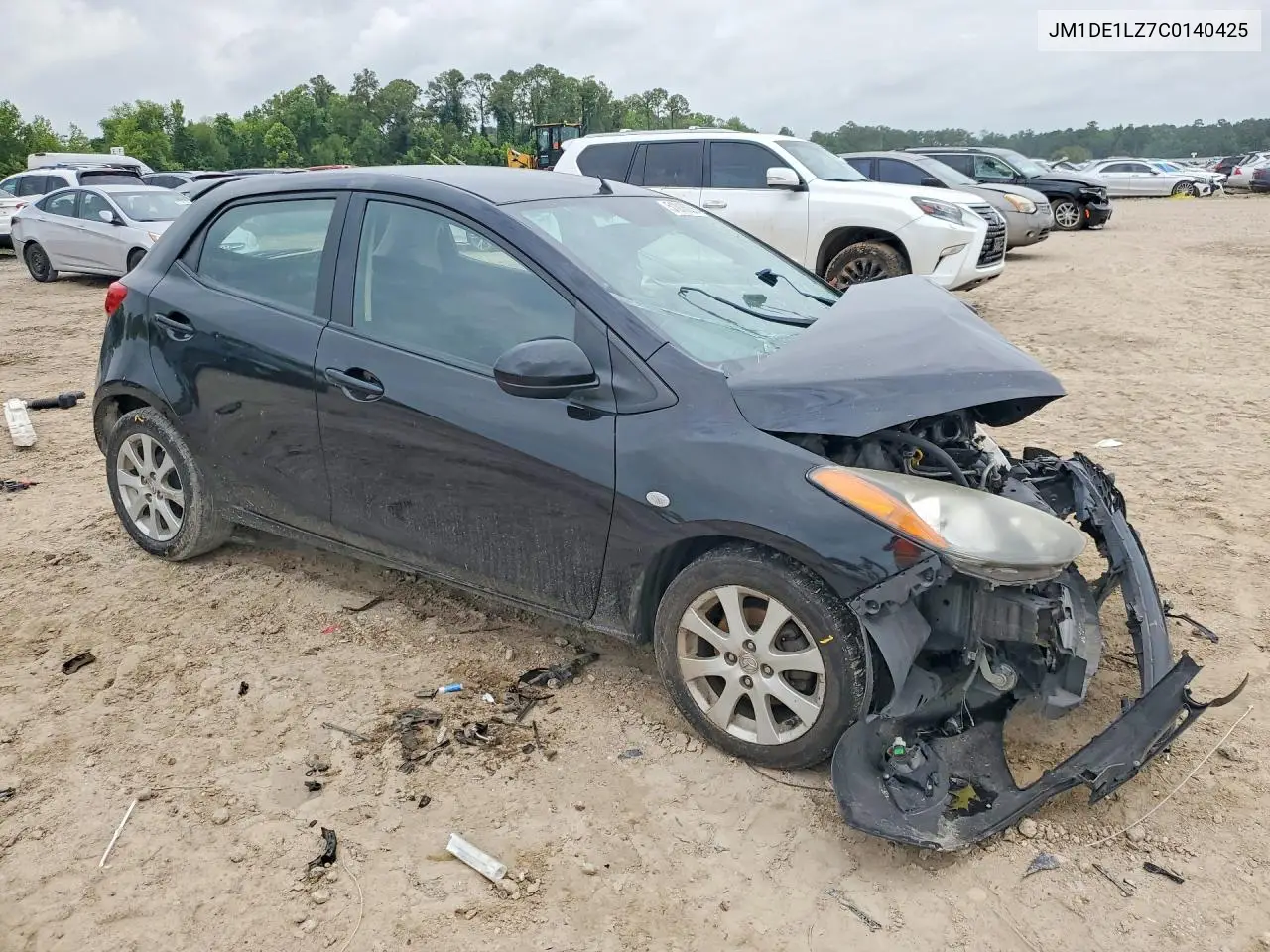 2012 Mazda Mazda2 VIN: JM1DE1LZ7C0140425 Lot: 51016036
