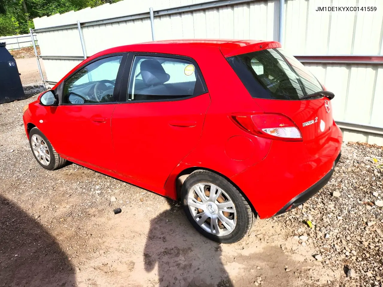 2012 Mazda Mazda2 VIN: JM1DE1KYXC0141559 Lot: 54874866