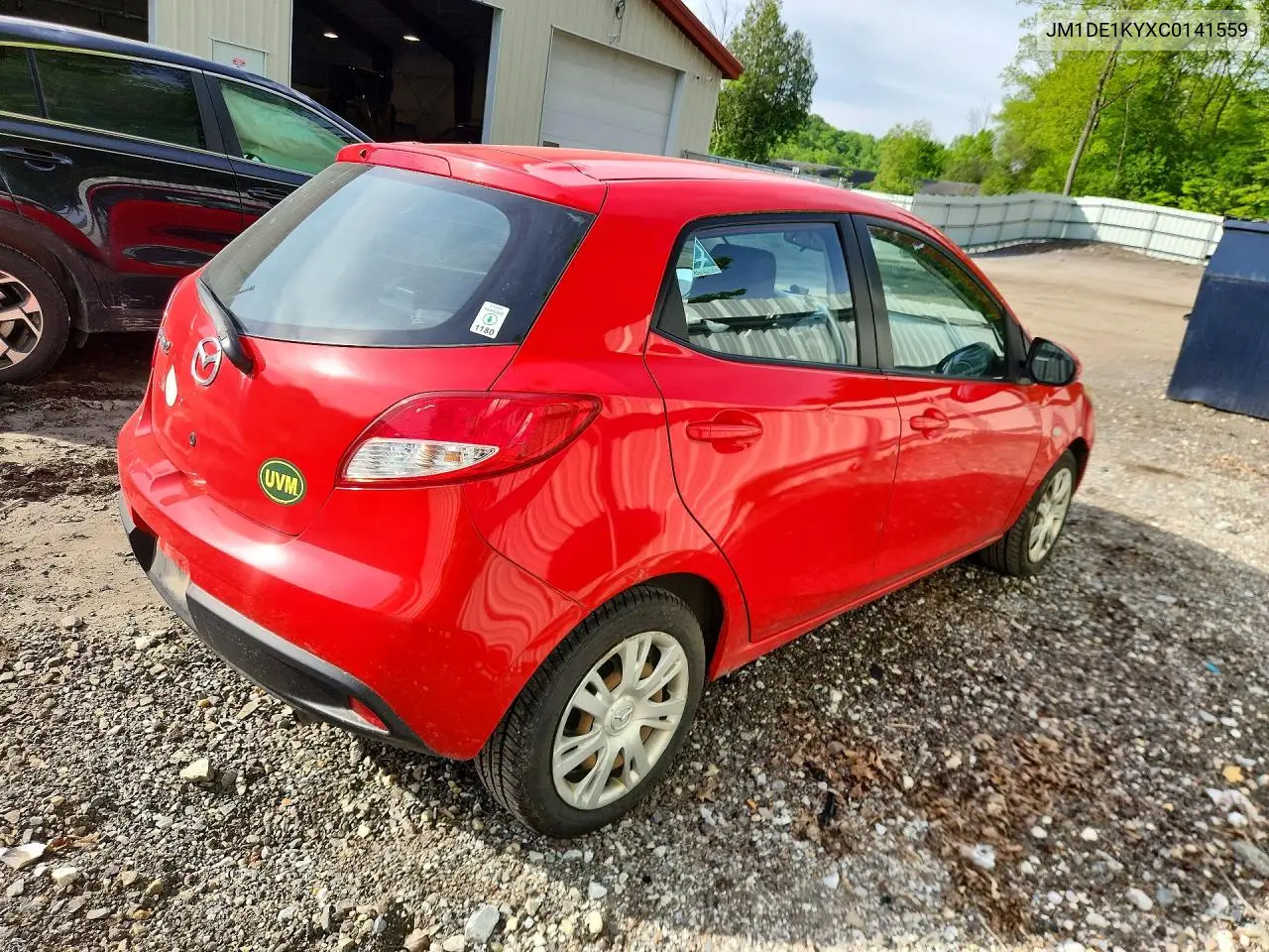 2012 Mazda Mazda2 VIN: JM1DE1KYXC0141559 Lot: 54874866