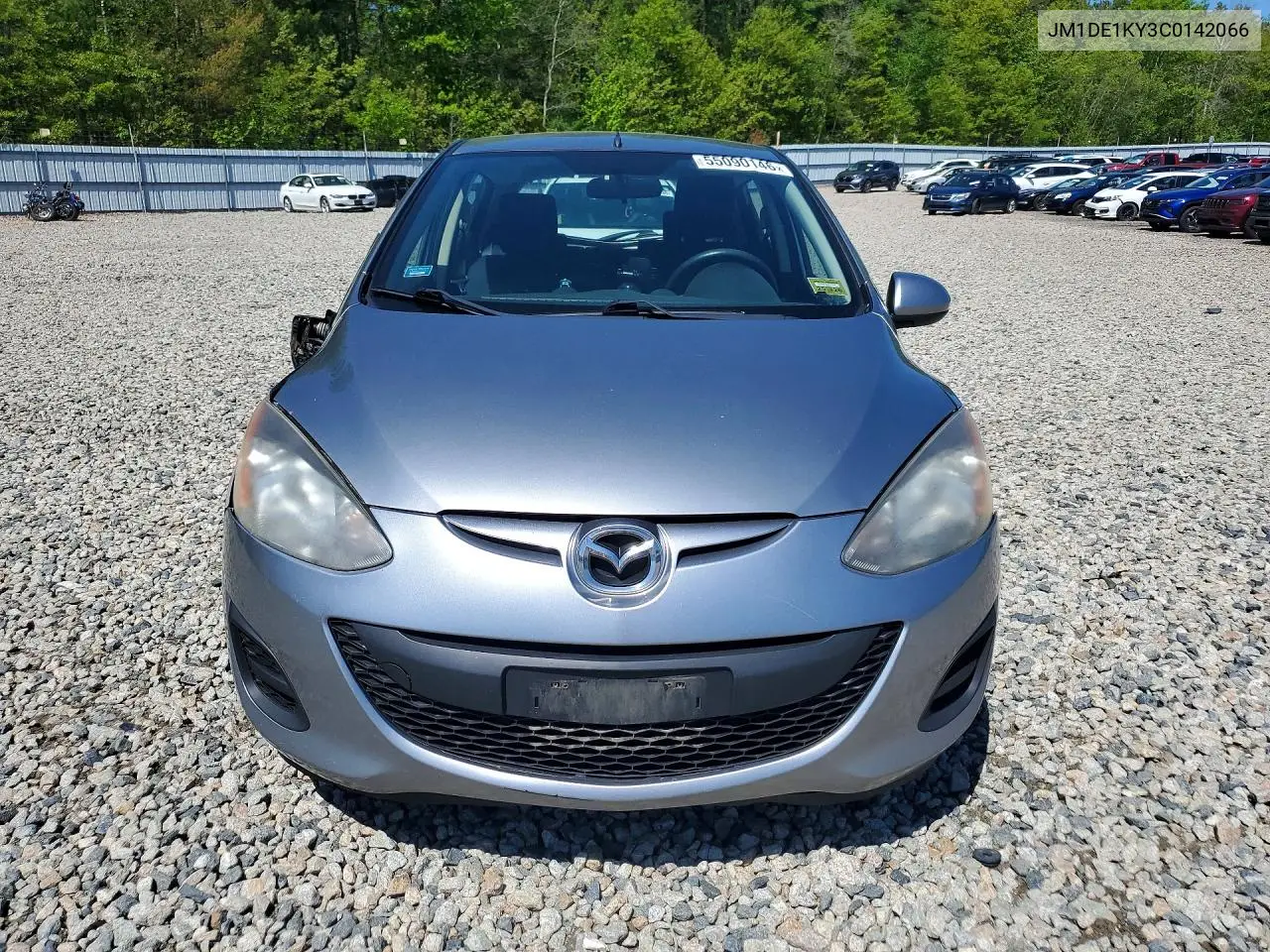 2012 Mazda Mazda VIN: JM1DE1KY3C0142066 Lot: 55090146