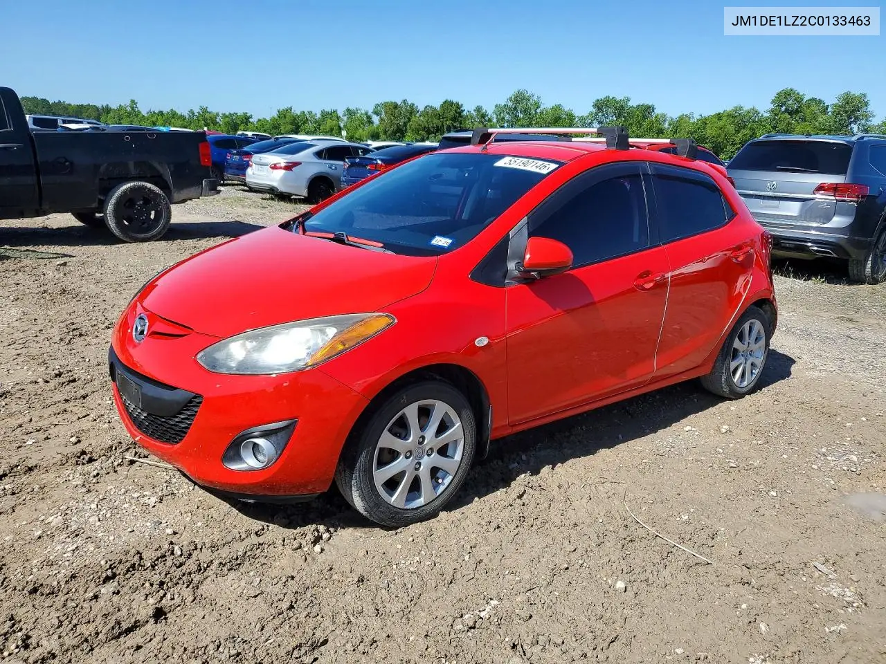 2012 Mazda Mazda2 VIN: JM1DE1LZ2C0133463 Lot: 55190146