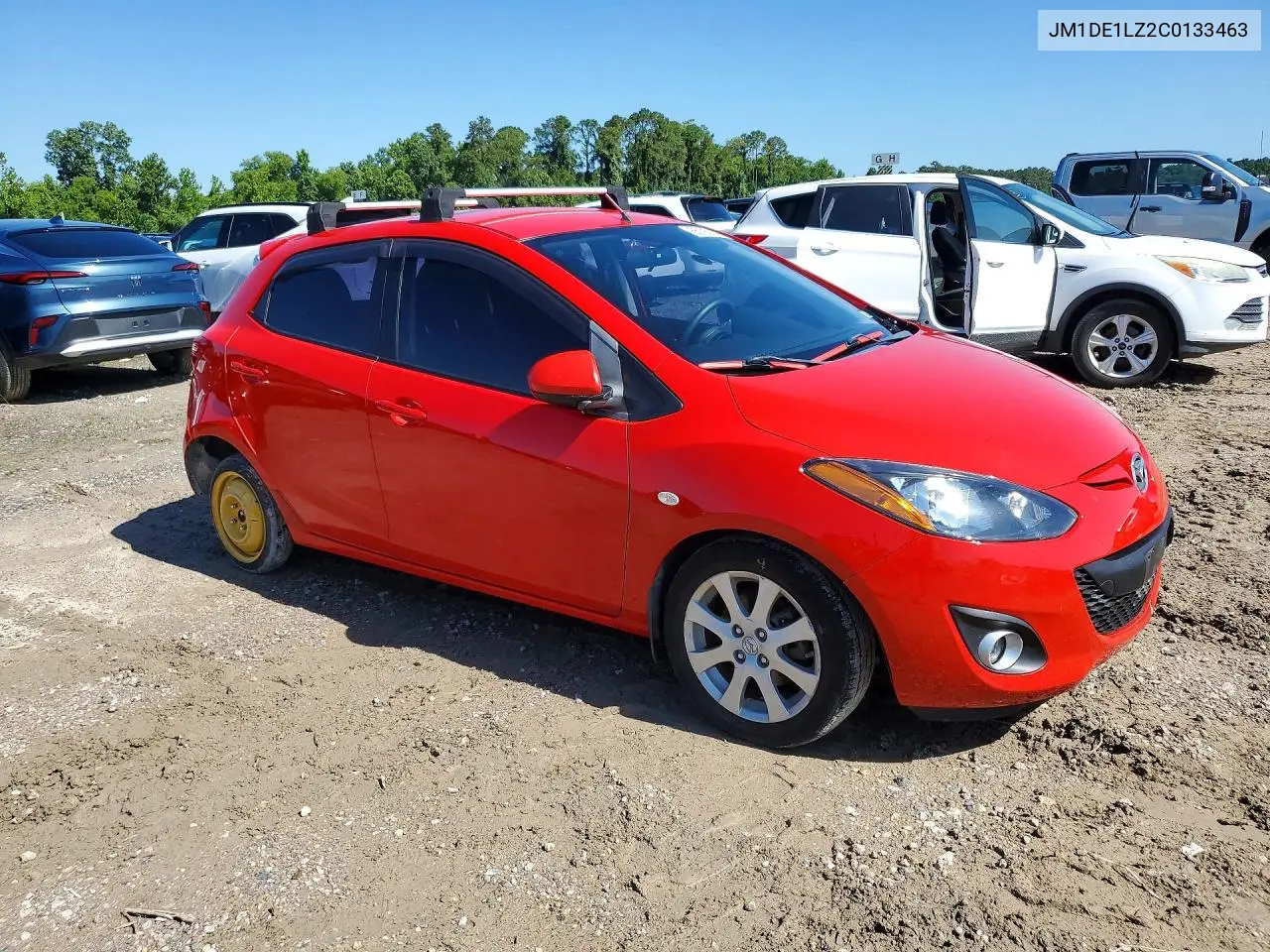 2012 Mazda Mazda2 VIN: JM1DE1LZ2C0133463 Lot: 55190146