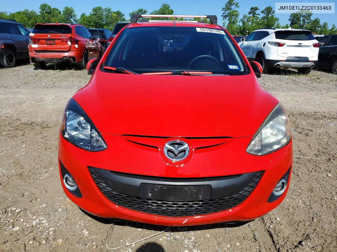 2012 Mazda Mazda2 VIN: JM1DE1LZ2C0133463 Lot: 55190146