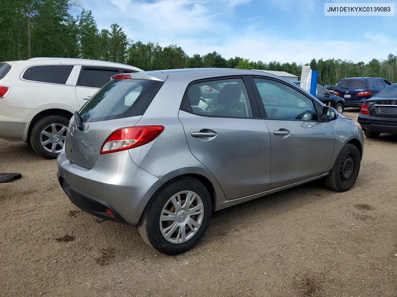 2012 Mazda Mazda2 VIN: JM1DE1KYXC0139083 Lot: 55320626
