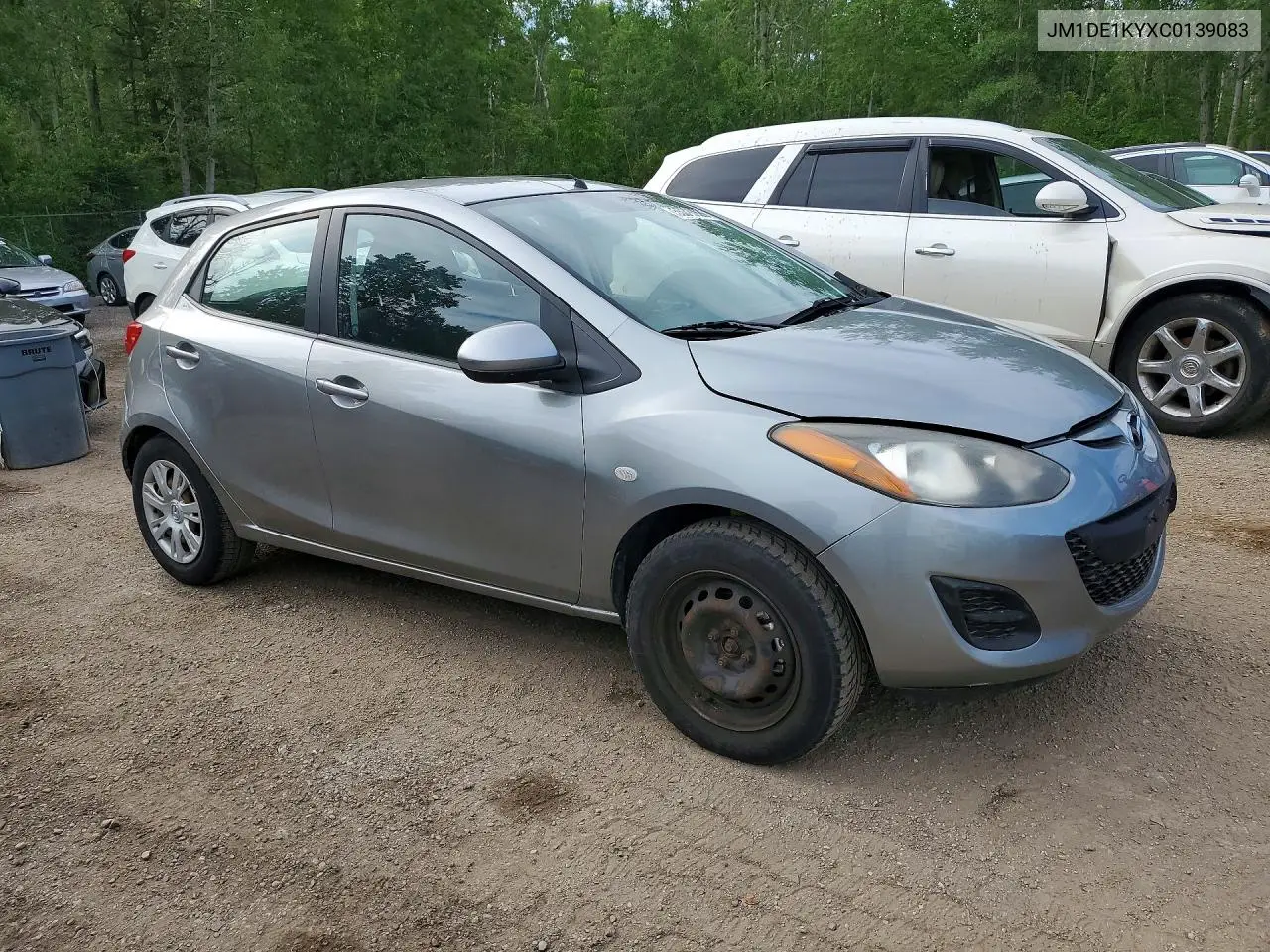 2012 Mazda Mazda2 VIN: JM1DE1KYXC0139083 Lot: 55320626
