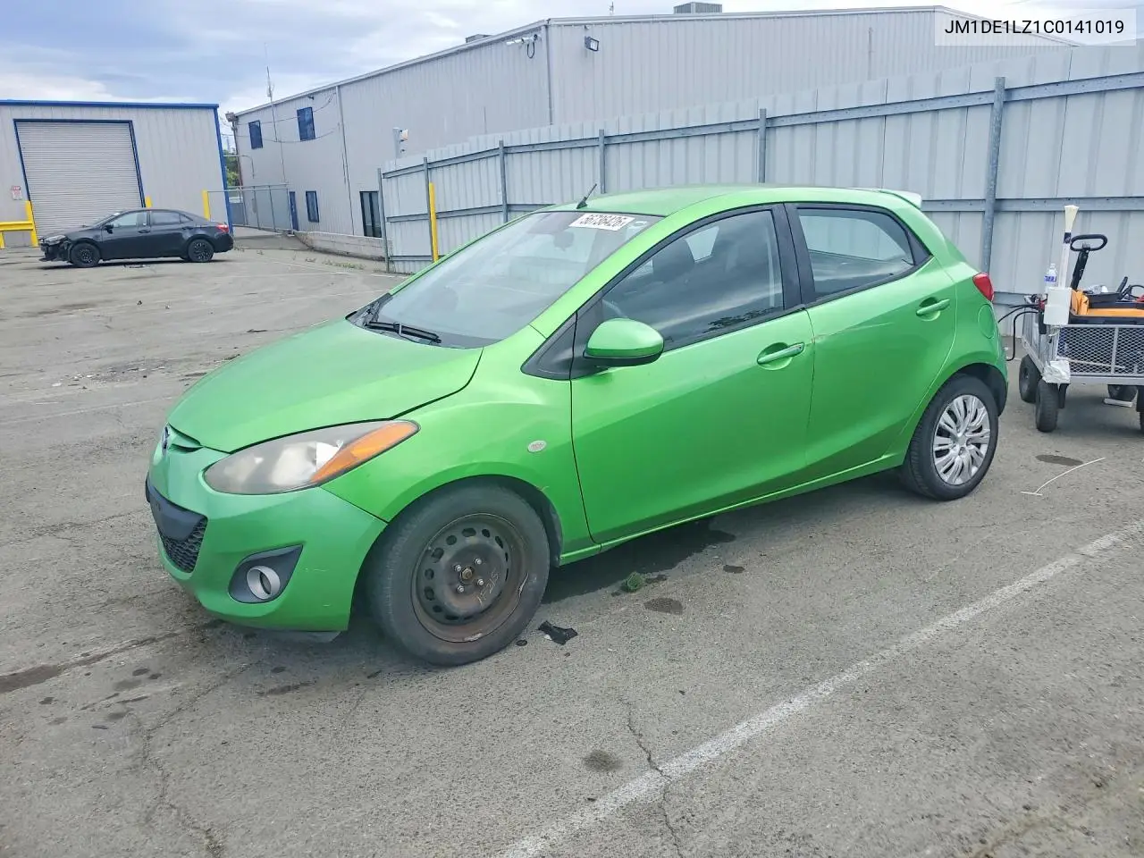 2012 Mazda Mazda2 VIN: JM1DE1LZ1C0141019 Lot: 56736426
