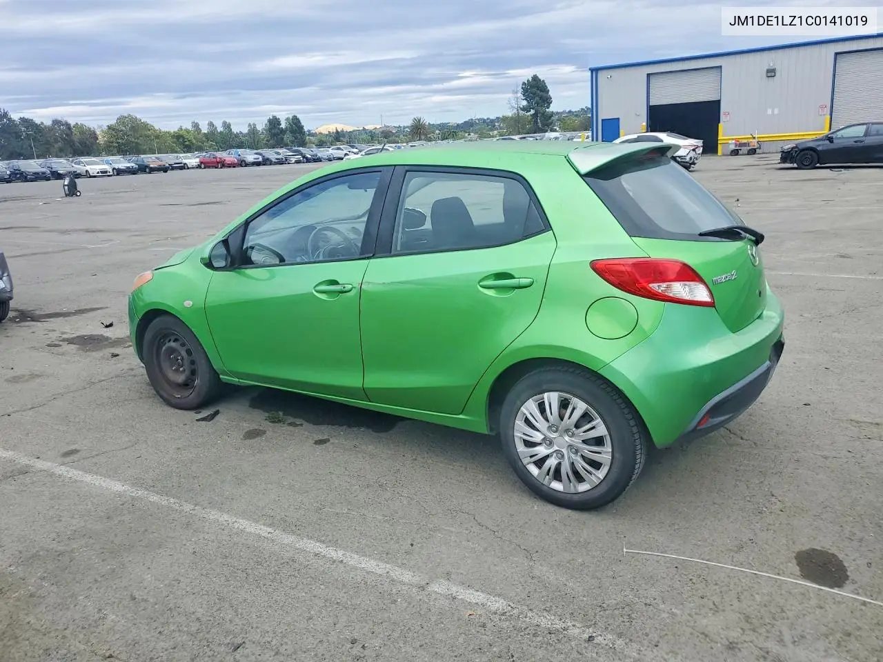 2012 Mazda Mazda2 VIN: JM1DE1LZ1C0141019 Lot: 56736426