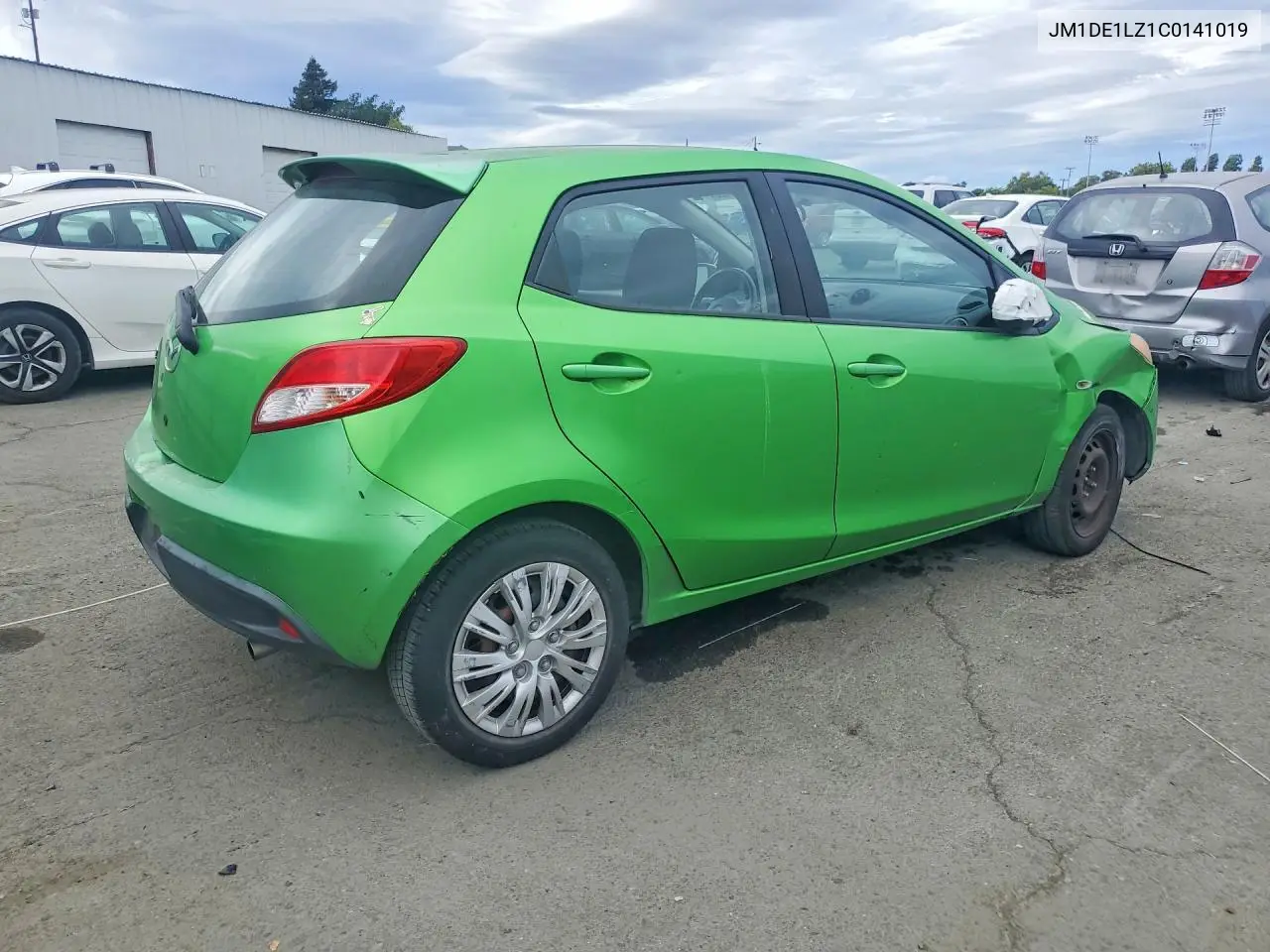 2012 Mazda Mazda2 VIN: JM1DE1LZ1C0141019 Lot: 56736426