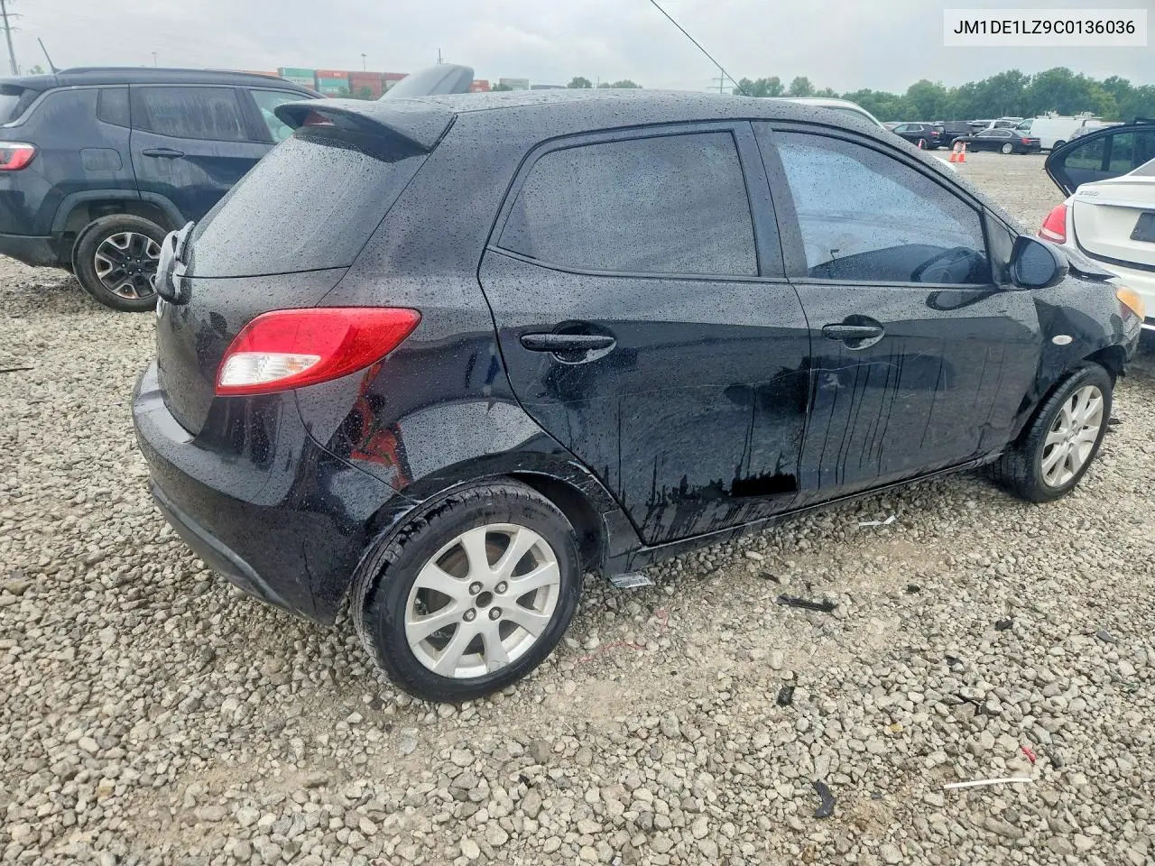 2012 Mazda Mazda2 VIN: JM1DE1LZ9C0136036 Lot: 58841356