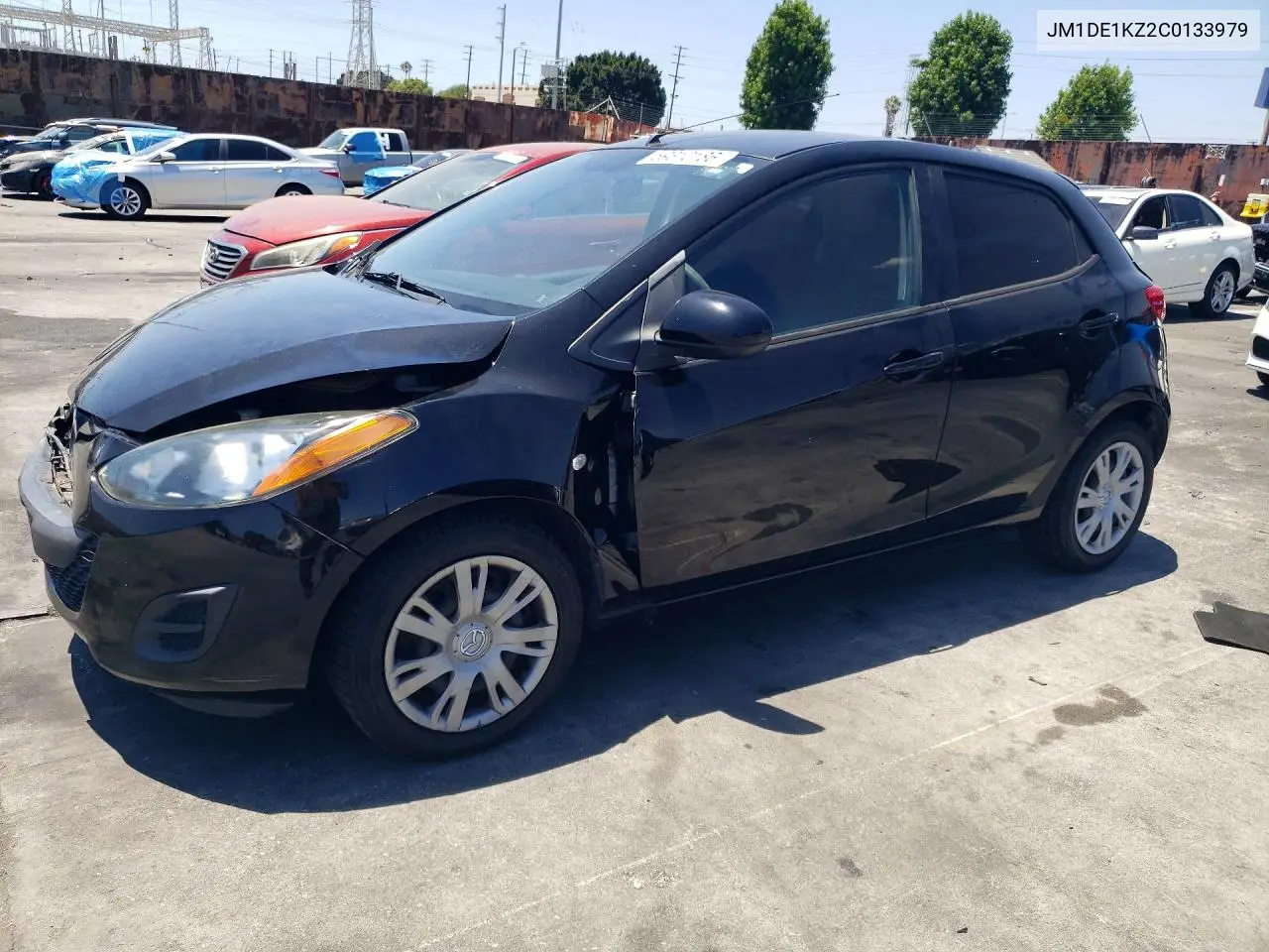 2012 Mazda Mazda2 VIN: JM1DE1KZ2C0133979 Lot: 59310186