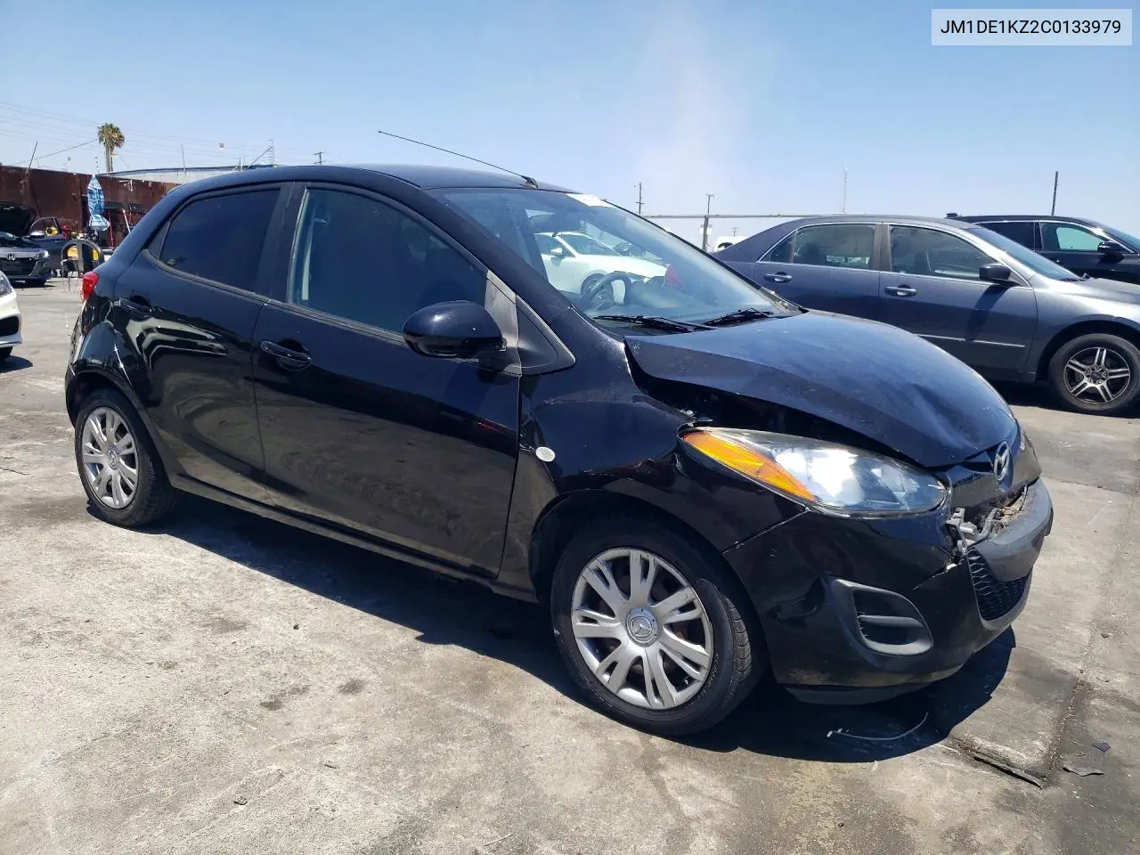 2012 Mazda Mazda2 VIN: JM1DE1KZ2C0133979 Lot: 59310186