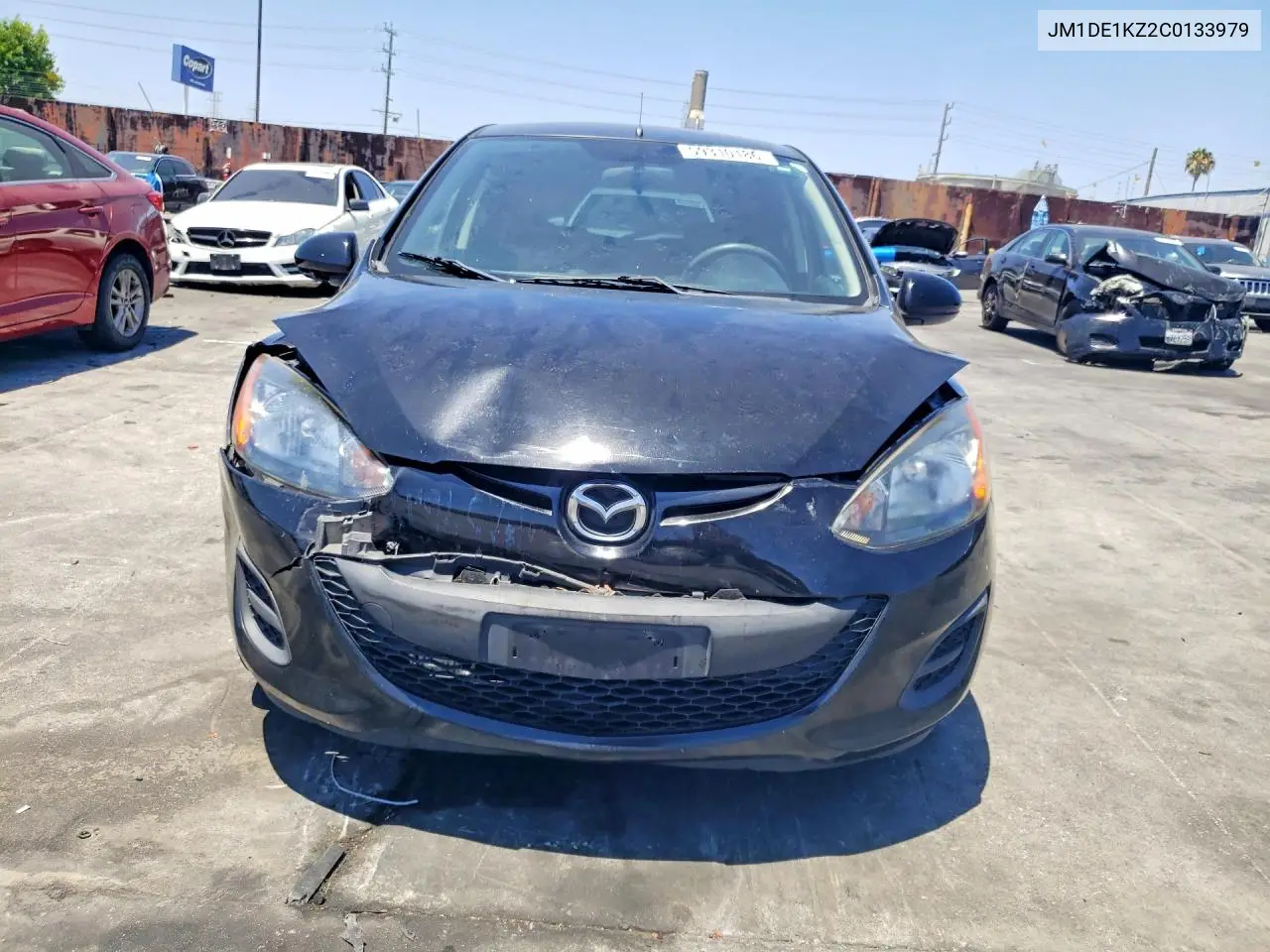 2012 Mazda Mazda2 VIN: JM1DE1KZ2C0133979 Lot: 59310186
