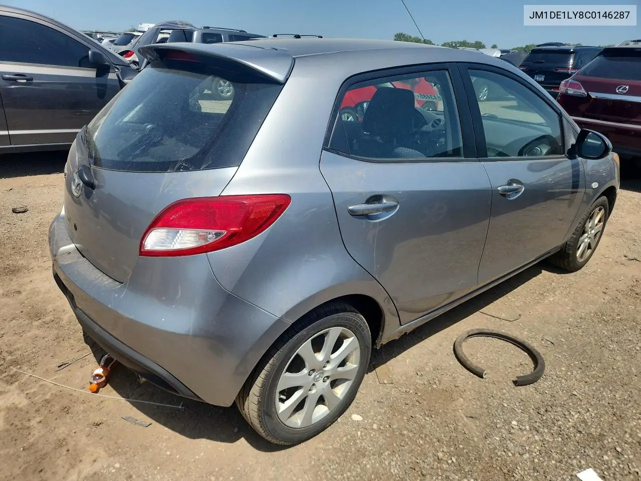 2012 Mazda Mazda2 VIN: JM1DE1LY8C0146287 Lot: 59543486