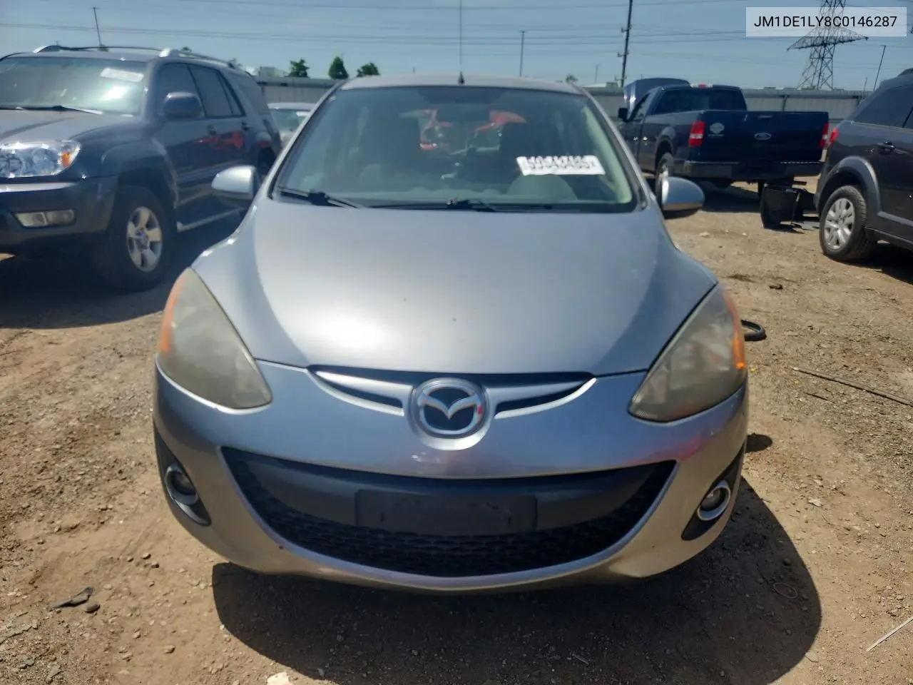2012 Mazda Mazda2 VIN: JM1DE1LY8C0146287 Lot: 59543486