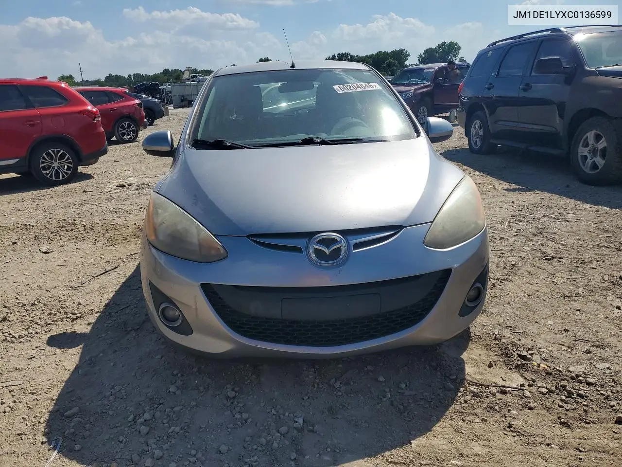 2012 Mazda Mazda2 VIN: JM1DE1LYXC0136599 Lot: 60204646