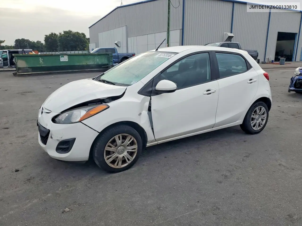 2012 Mazda Mazda2 VIN: JM1DE1KZ6C0133810 Lot: 60752036