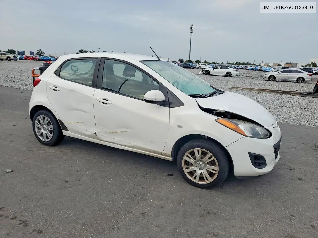 2012 Mazda Mazda2 VIN: JM1DE1KZ6C0133810 Lot: 60752036