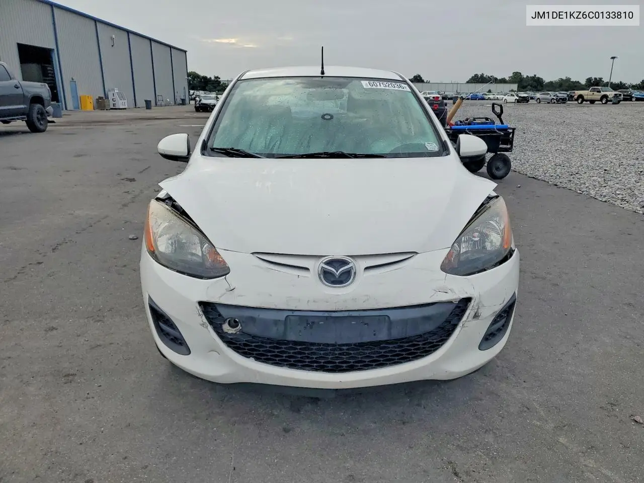 2012 Mazda Mazda2 VIN: JM1DE1KZ6C0133810 Lot: 60752036