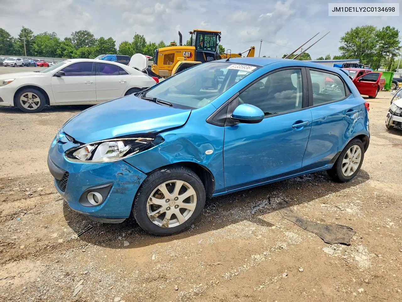 2012 Mazda Mazda2 VIN: JM1DE1LY2C0134698 Lot: 61335936