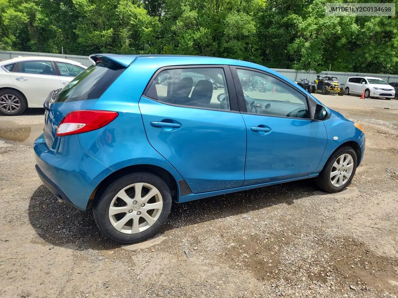 2012 Mazda Mazda2 VIN: JM1DE1LY2C0134698 Lot: 61335936