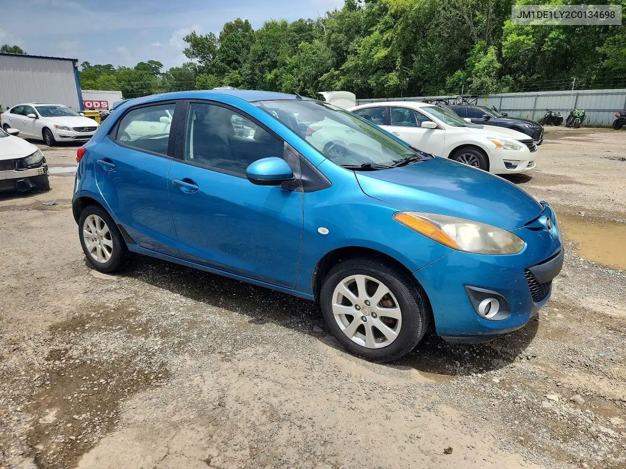 2012 Mazda Mazda2 VIN: JM1DE1LY2C0134698 Lot: 61335936
