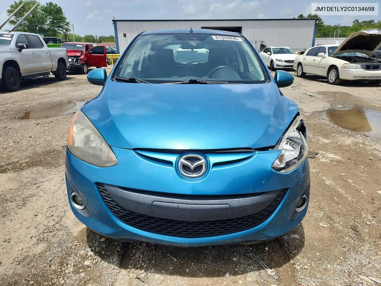 2012 Mazda Mazda2 VIN: JM1DE1LY2C0134698 Lot: 61335936
