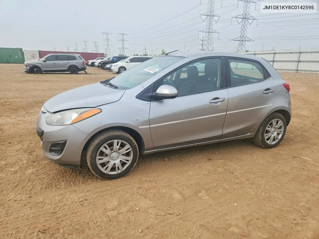 JM1DE1KY8C0142595 2012 Mazda Mazda2