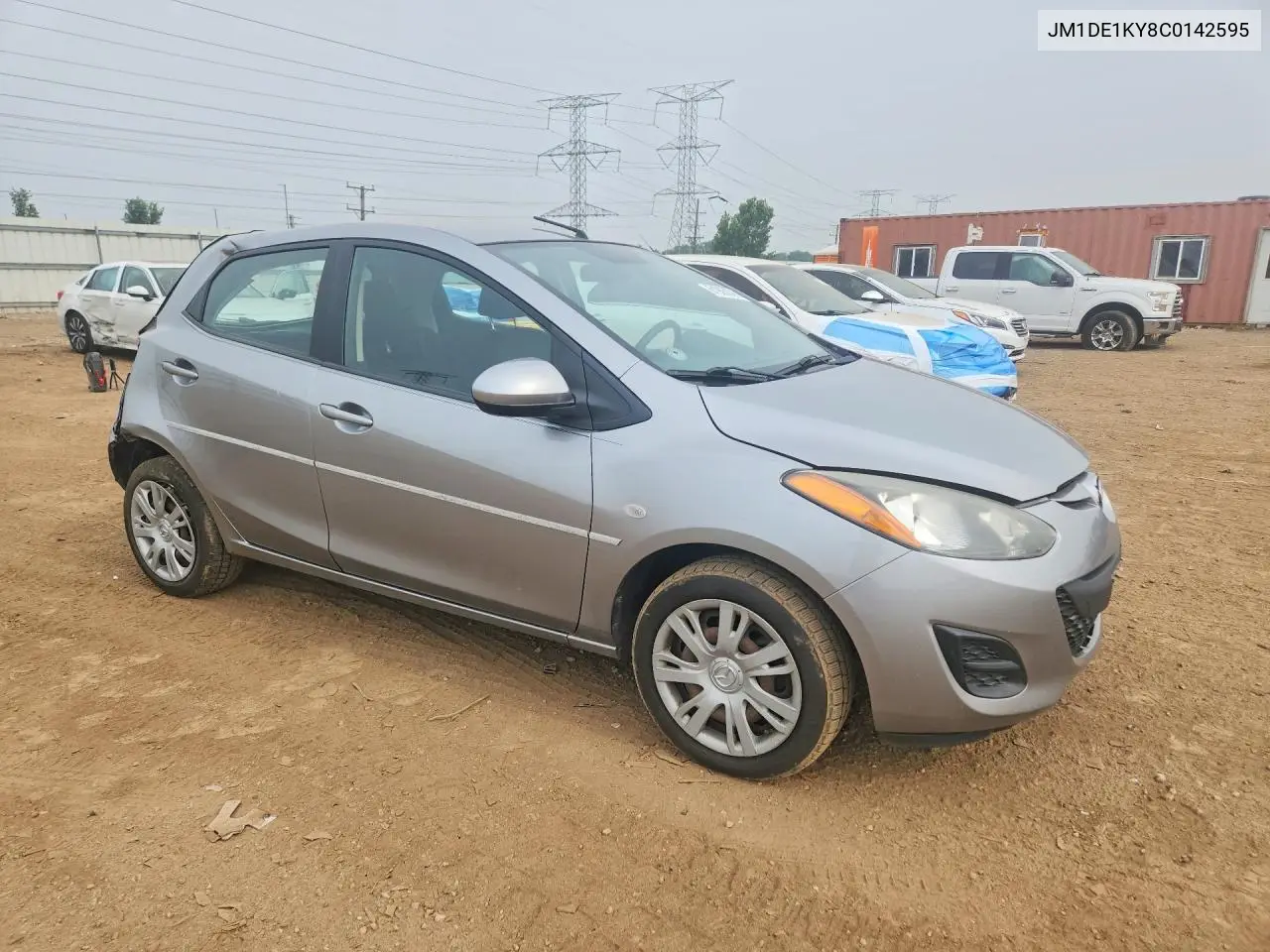 JM1DE1KY8C0142595 2012 Mazda Mazda2