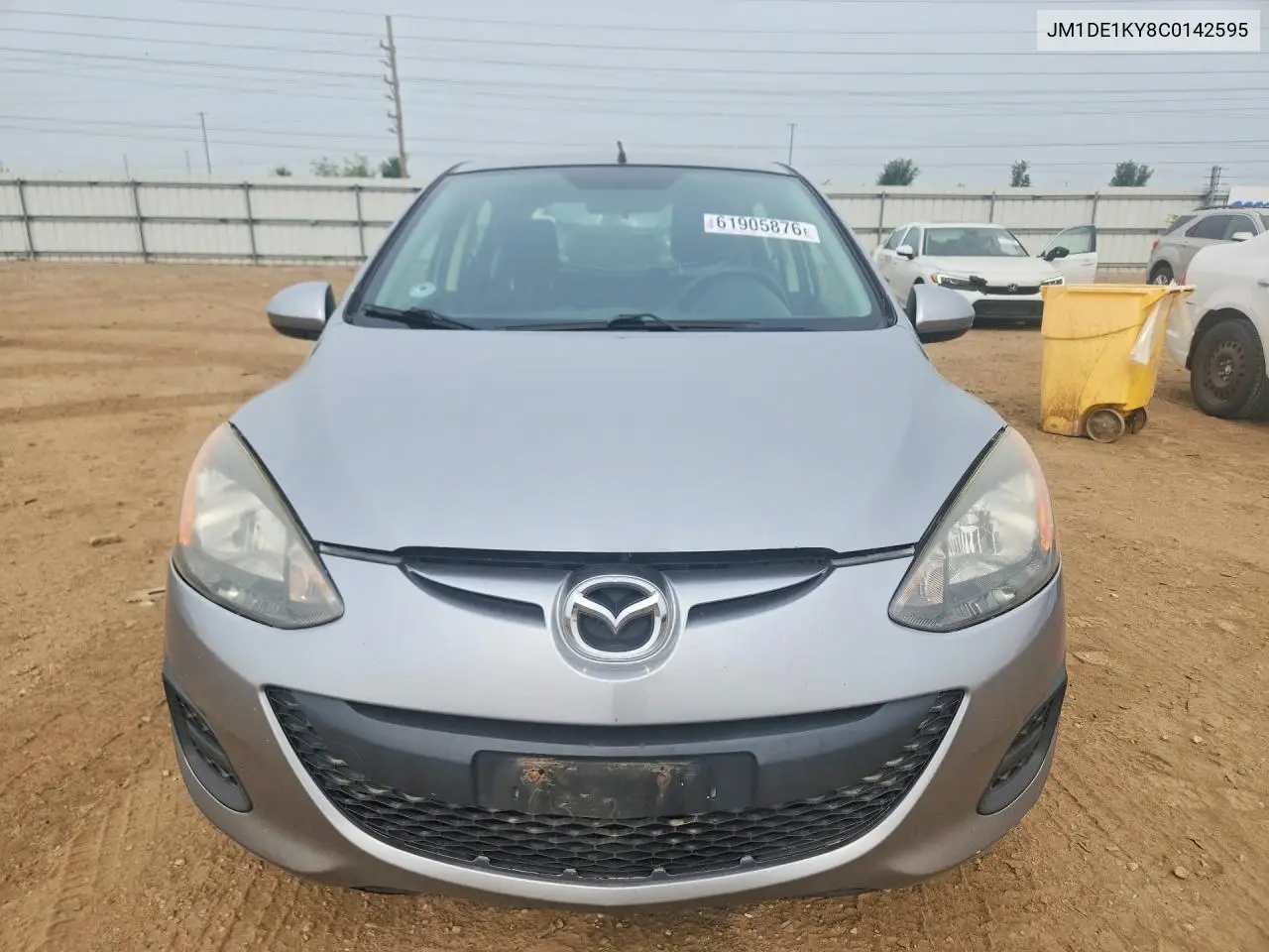 JM1DE1KY8C0142595 2012 Mazda Mazda2