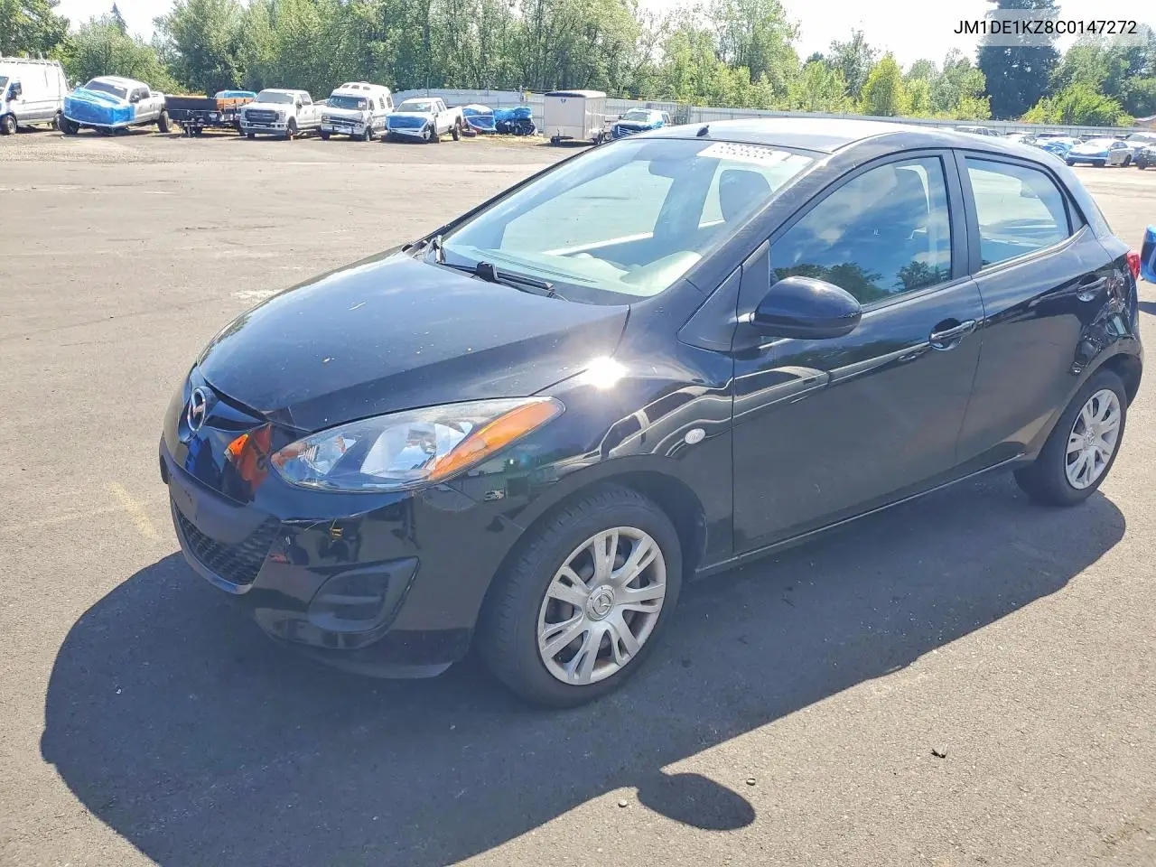 2012 Mazda Mazda2 VIN: JM1DE1KZ8C0147272 Lot: 85989555