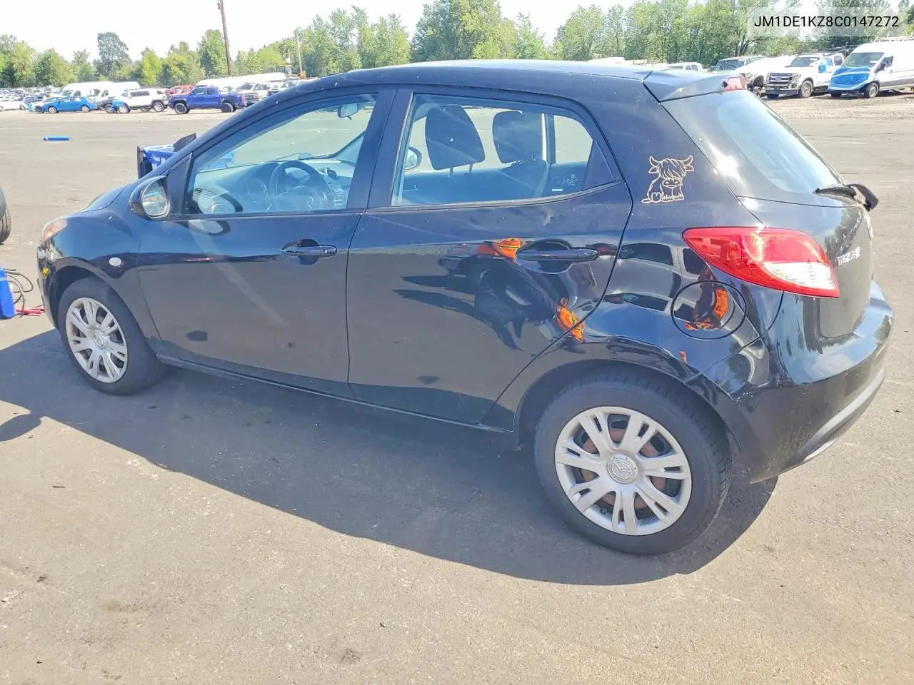 2012 Mazda Mazda2 VIN: JM1DE1KZ8C0147272 Lot: 85989555