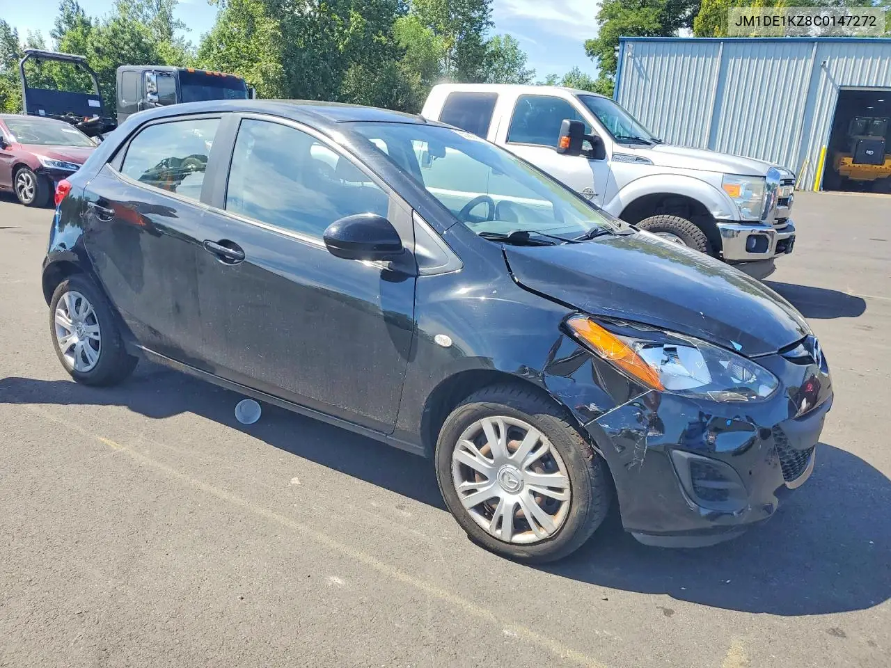 2012 Mazda Mazda2 VIN: JM1DE1KZ8C0147272 Lot: 85989555
