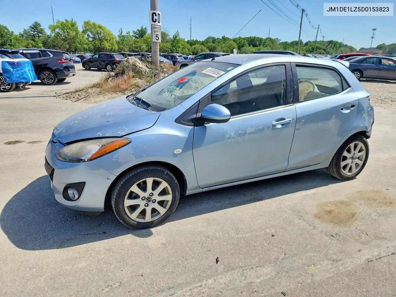 2013 Mazda Mazda2 VIN: JM1DE1LZ5D0153823 Lot: 55999056