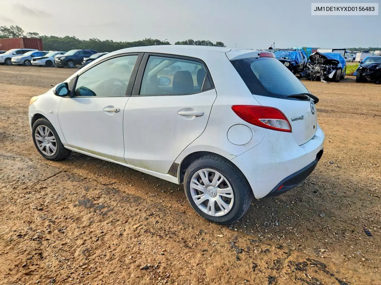 2013 Mazda Mazda2 VIN: JM1DE1KYXD0156483 Lot: 56790626