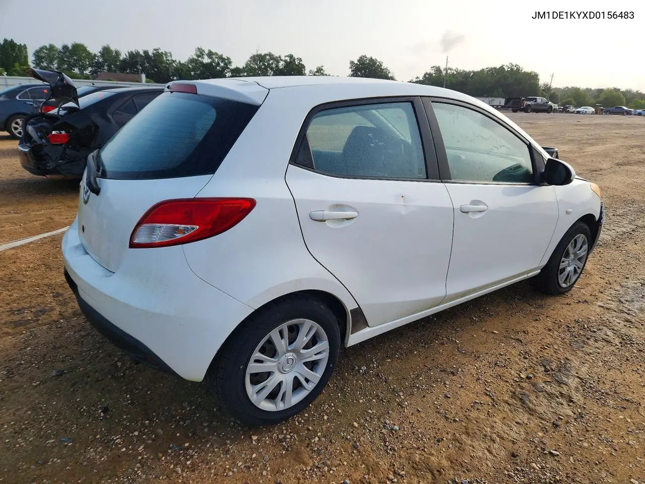 2013 Mazda Mazda2 VIN: JM1DE1KYXD0156483 Lot: 56790626